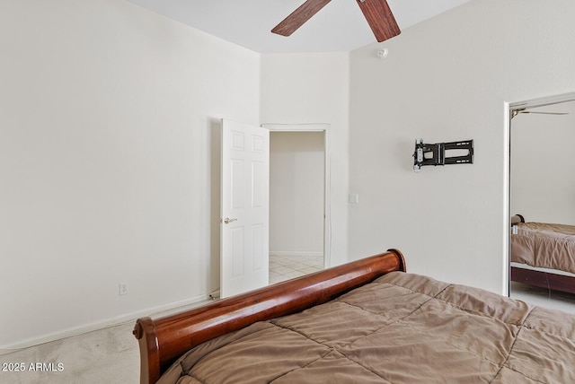 4701 W Fallen Leaf Ln, Glendale, AZ 85310 - bedroom featuring a ceiling fan