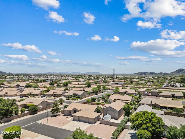 4701 W Fallen Leaf Ln, Glendale, AZ 85310 - aerial perspective of suburban area with mountains