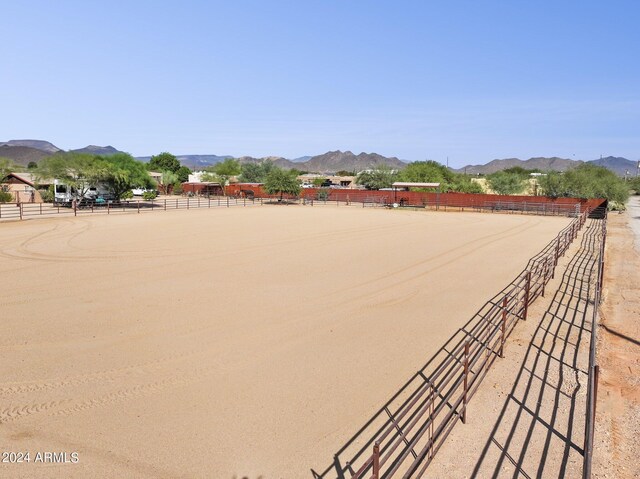 36425 N 10th St, Phoenix, AZ 85086 - view of property's community featuring an outdoor riding arena and a mountain view
