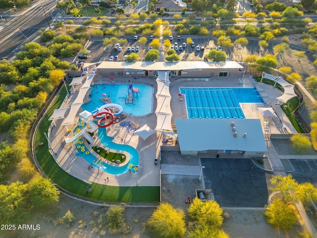 4960 E Colonial Dr, Chandler, AZ 85249 - bird's eye view of a pool area