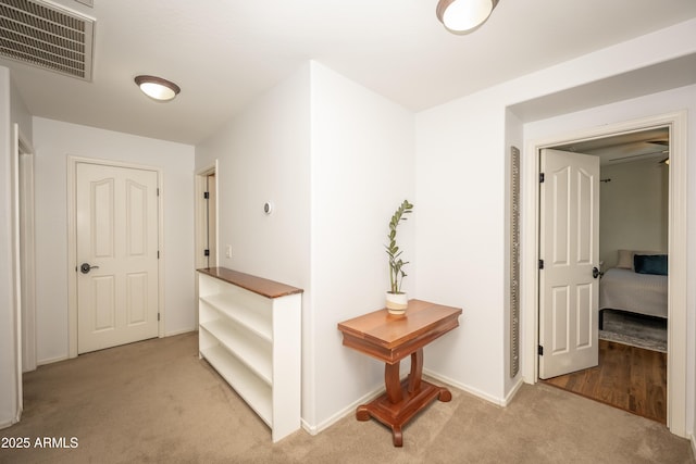 29110 N 24th Ln, Phoenix, AZ 85085 - hallway featuring light carpet and baseboards