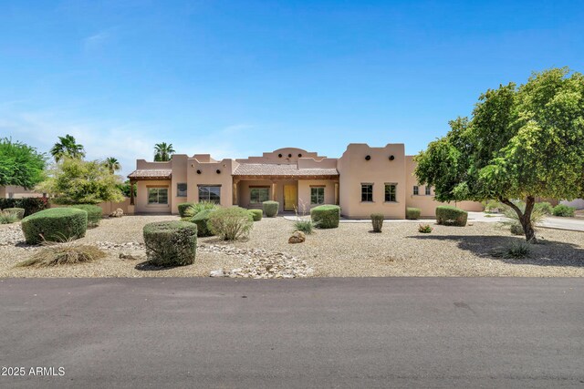 24615 S 182nd Pl, Gilbert, AZ 85298 - pueblo-style home with stucco siding and a tiled roof