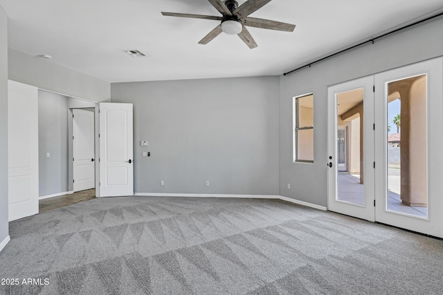 24615 S 182nd Pl, Gilbert, AZ 85298 - carpeted empty room featuring a ceiling fan and baseboards