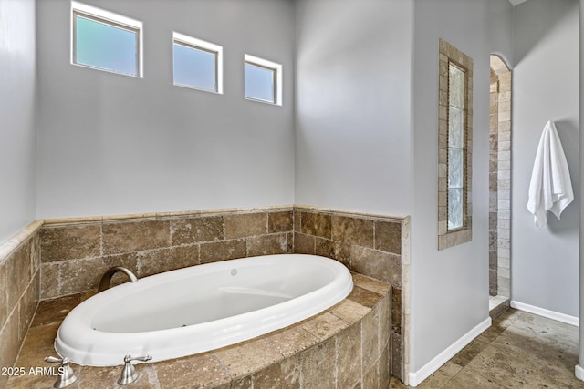 24615 S 182nd Pl, Gilbert, AZ 85298 - full bathroom with a bath and a tile shower