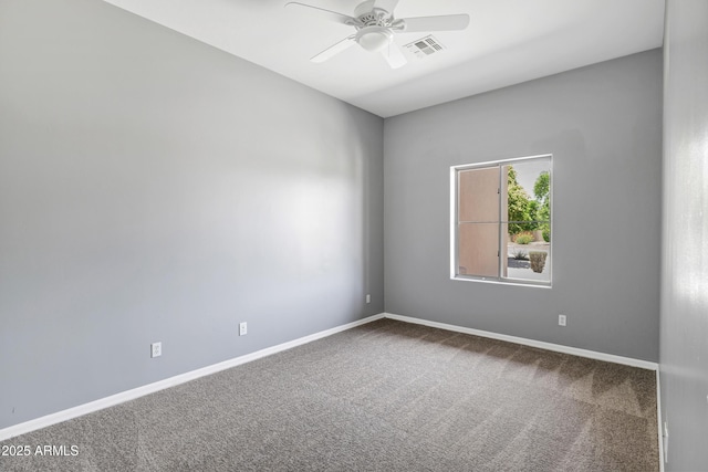 24615 S 182nd Pl, Gilbert, AZ 85298 - carpeted empty room featuring ceiling fan and baseboards