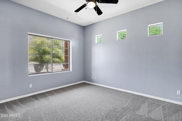 24615 S 182nd Pl, Gilbert, AZ 85298 - carpeted empty room with a ceiling fan and baseboards