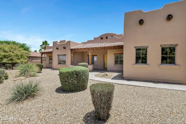 24615 S 182nd Pl, Gilbert, AZ 85298 - back of property featuring a tile roof and stucco siding