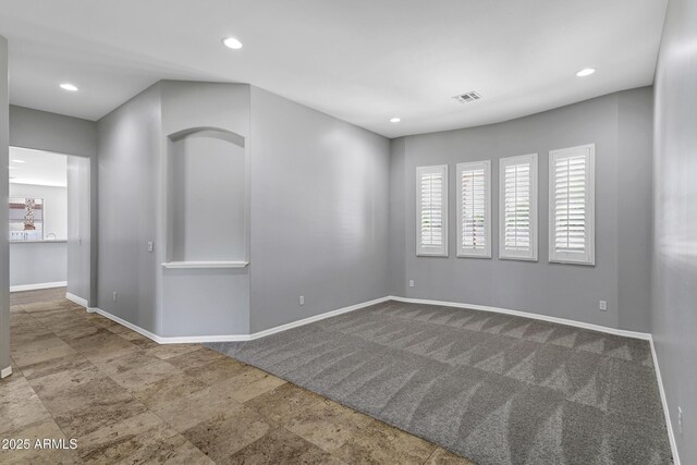 24615 S 182nd Pl, Gilbert, AZ 85298 - unfurnished room with recessed lighting and carpet floors