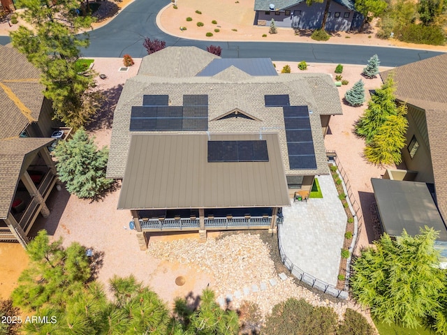 aerial view