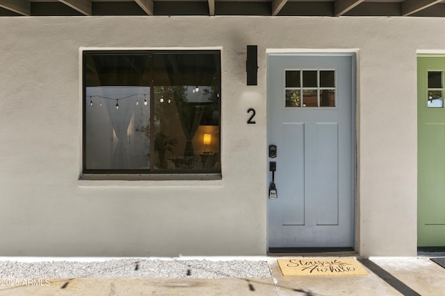 3139 N 40th St, Phoenix, AZ 85018 - property entrance with stucco siding