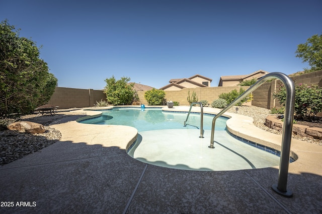 40808 N Raleigh Ct, Anthem, AZ 85086 - view of pool with a fenced backyard and a patio area