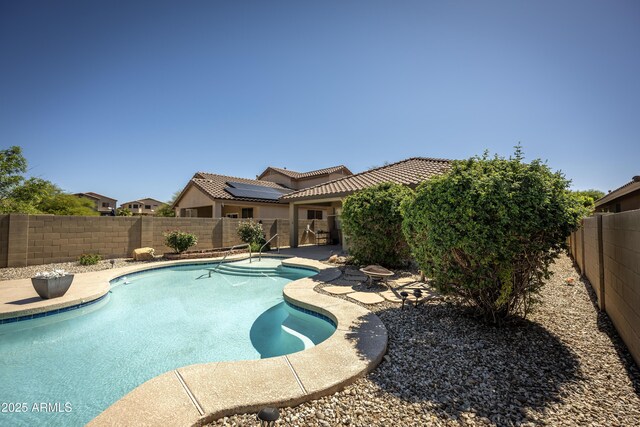 40808 N Raleigh Ct, Anthem, AZ 85086 - view of swimming pool featuring a fenced backyard