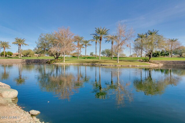 view of water feature