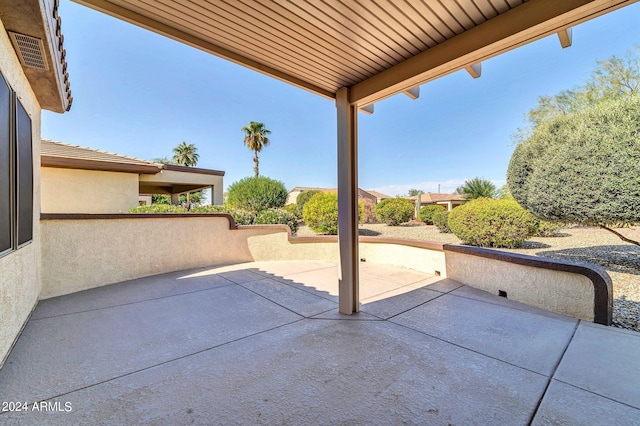 view of patio