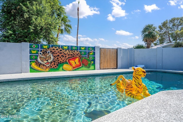 view of swimming pool