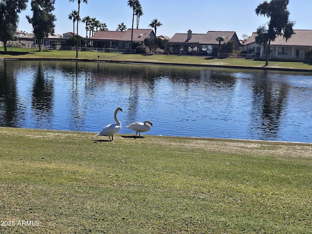 property view of water