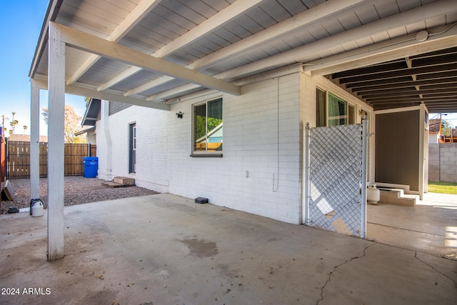 view of patio / terrace