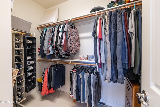 view of spacious closet