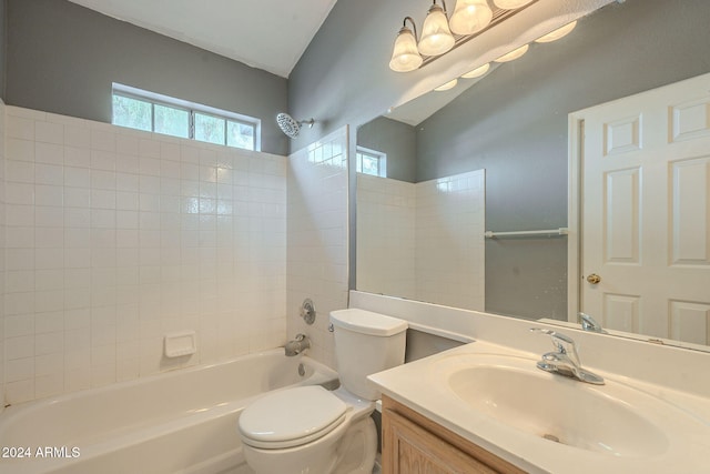 2301 E University Dr Unit 339, Mesa, AZ 85213 - full bathroom with toilet, bathtub / shower combination, and vanity