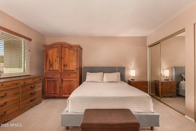 1382 N Tamarisk Dr, Chandler, AZ 85224 - bedroom featuring light carpet and a closet