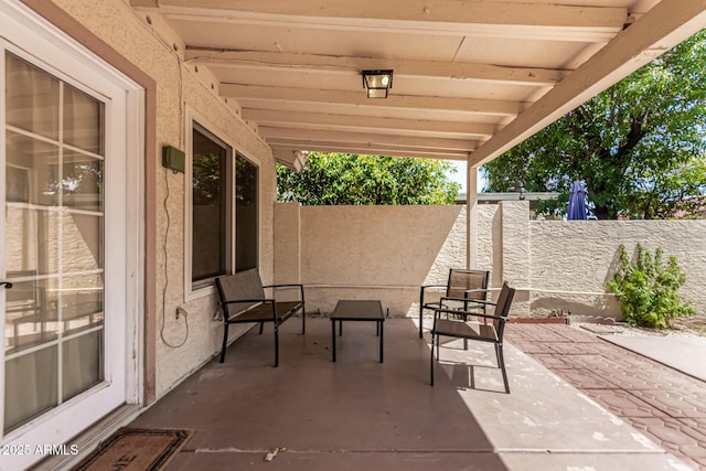 1382 N Tamarisk Dr, Chandler, AZ 85224 - fenced backyard featuring a patio