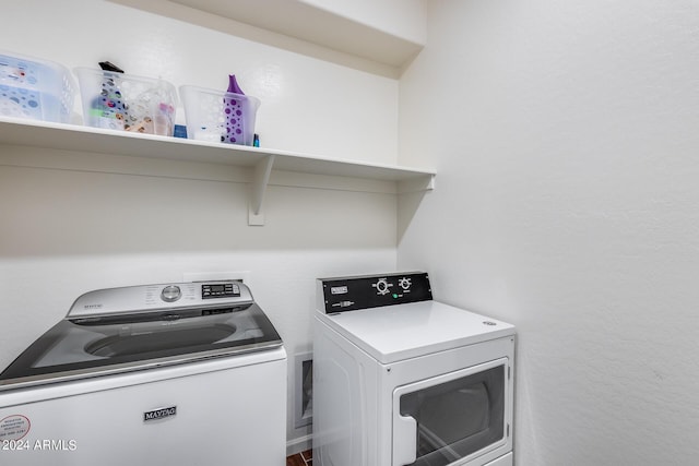 4218 W Palace Station Rd, New River, AZ 85087 - washroom with washer and clothes dryer