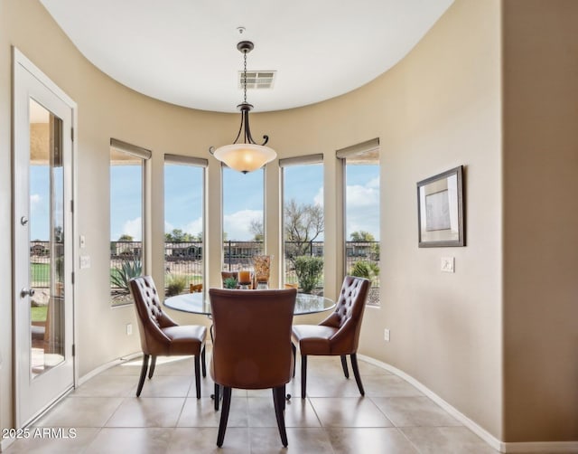 view of dining space