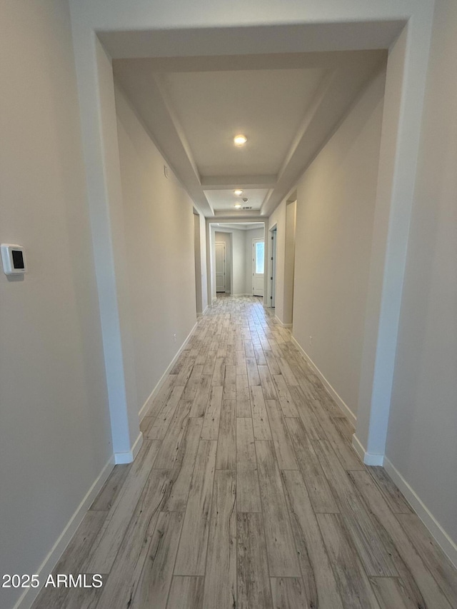 17324 W Royal Palm Rd, Waddell, AZ 85355 - corridor with wood finished floors and baseboards