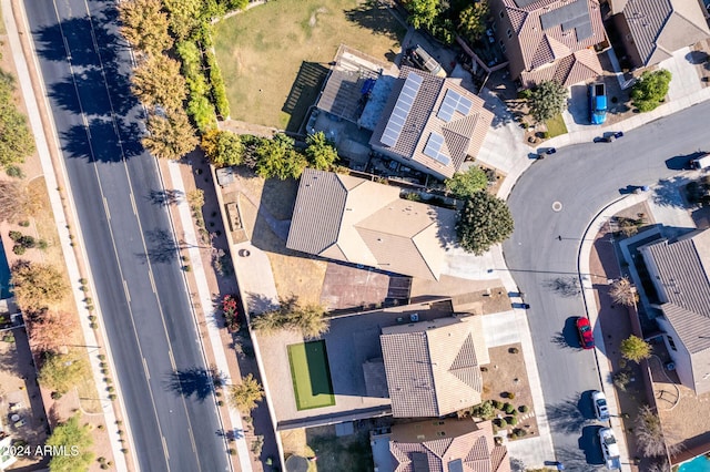 drone / aerial view