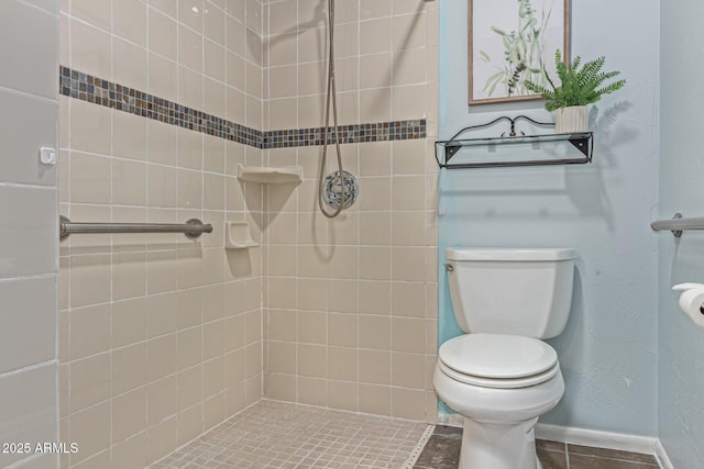 4135 E Altadena Ave, Phoenix, AZ 85028 - full bathroom with tiled shower and toilet