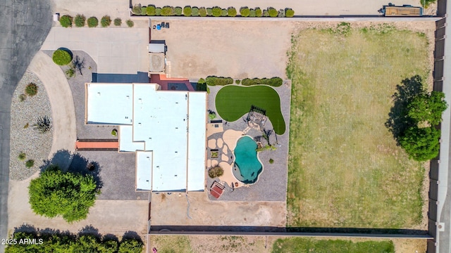 2699 E Claxton Rd, Gilbert, AZ 85297 - aerial view of a pool