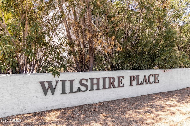7936 E Wilshire Dr Unit 205, Scottsdale, AZ 85257 - view of community / neighborhood sign