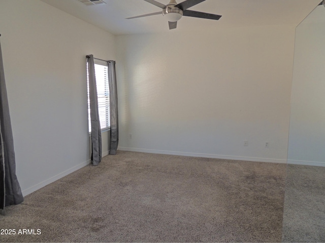 9233 E Neville Ave Unit 1011, Mesa, AZ 85209 - carpeted empty room with ceiling fan and baseboards