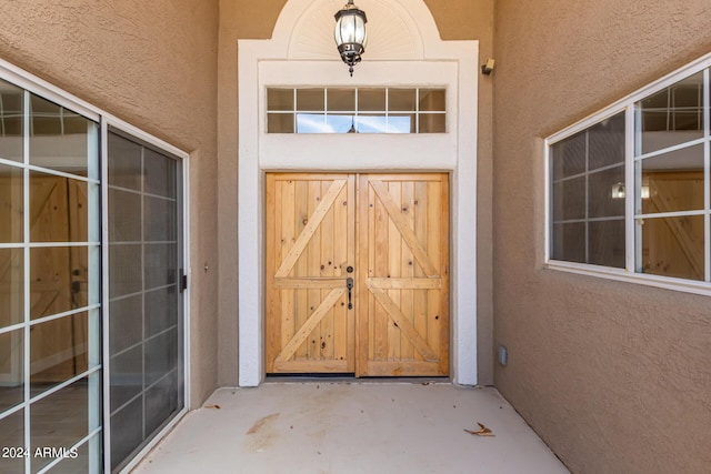 view of property entrance