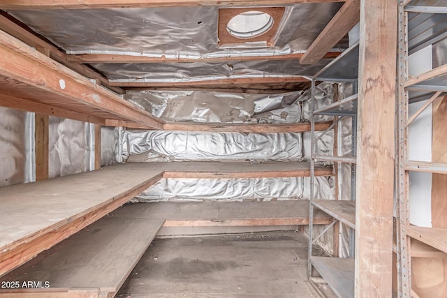 view of storage