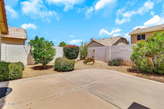 871 N Granada Dr, Chandler, AZ 85226 - view of patio with a fenced backyard