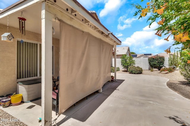 871 N Granada Dr, Chandler, AZ 85226 - view of property exterior with a patio area and fence