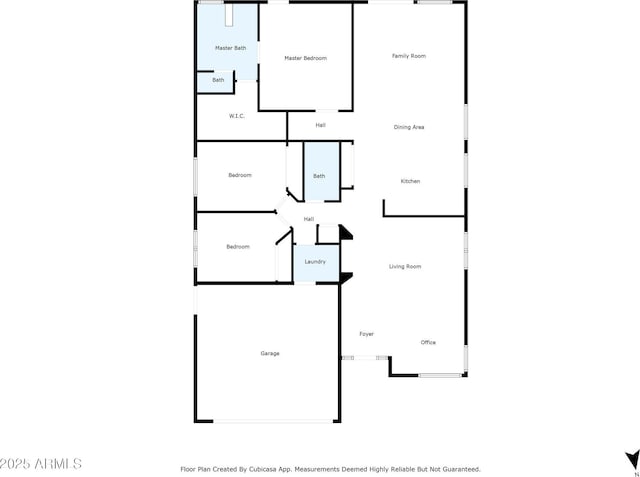871 N Granada Dr, Chandler, AZ 85226 - home floor plan