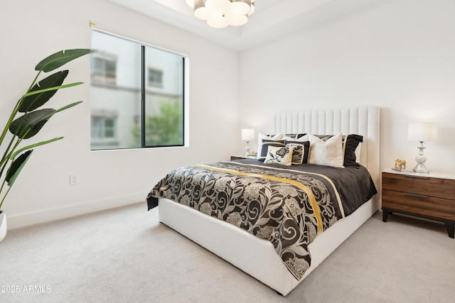 5250 E Deer Valley Dr Unit 140, Phoenix, AZ 85054 - bedroom featuring carpet flooring and a chandelier
