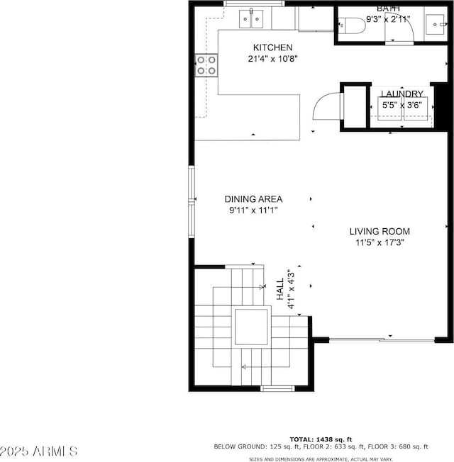 2315 N 52nd St Unit 144, Phoenix, AZ 85008 - property floor plan