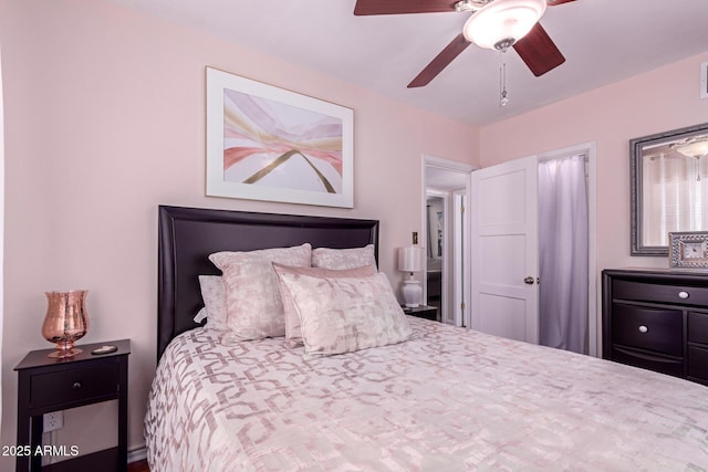 9603 N 1st Ave, Phoenix, AZ 85021 - bedroom with ceiling fan