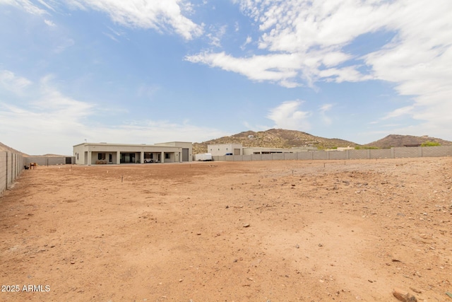 2516 W Joy Ranch Rd, Phoenix, AZ 85086 - rear view of house with a mountain view