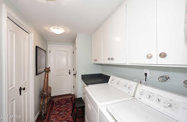 4317 N 70th St, Scottsdale, AZ 85251 - washroom featuring cabinet space and washing machine and clothes dryer