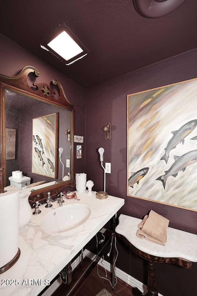 4317 N 70th St, Scottsdale, AZ 85251 - bathroom featuring toilet and vanity