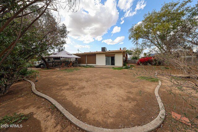 view of rear view of property