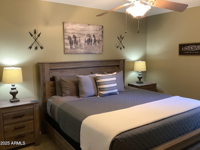 553 W Hereford Dr, San Tan Valley, AZ 85143 - bedroom with a ceiling fan