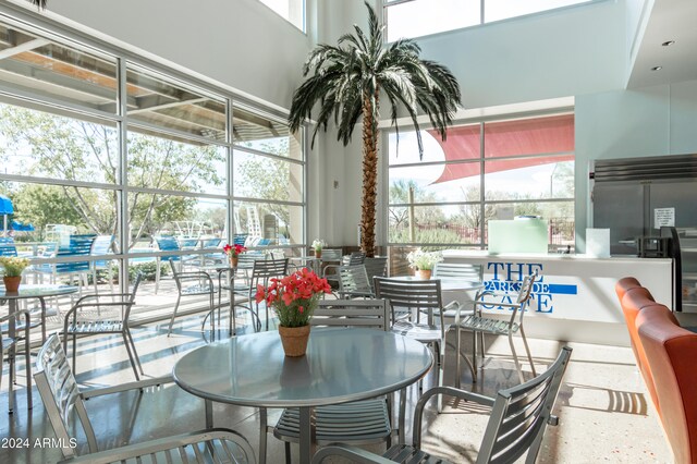 view of community lobby