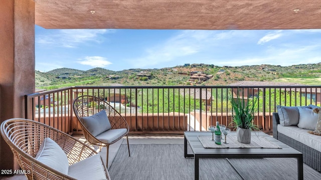 16255 E Ridgeline Dr, Fountain Hills, AZ 85268 - balcony with a mountain view