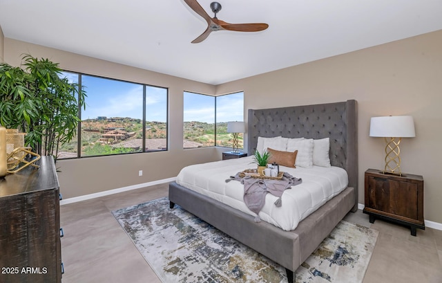 16255 E Ridgeline Dr, Fountain Hills, AZ 85268 - bedroom featuring a ceiling fan and baseboards