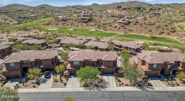 16255 E Ridgeline Dr, Fountain Hills, AZ 85268 - aerial view with view of golf course and a mountain view